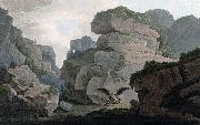 Heliesund, a Pass between the Rocks, John William Edy